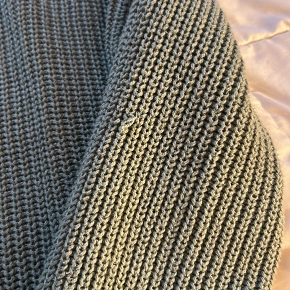 GREEN SO OVERSIZED CARDIGAN - Picture 6 of 7